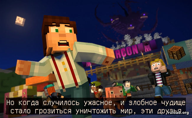 Minecraft Story Mode Season 2 на русском языке