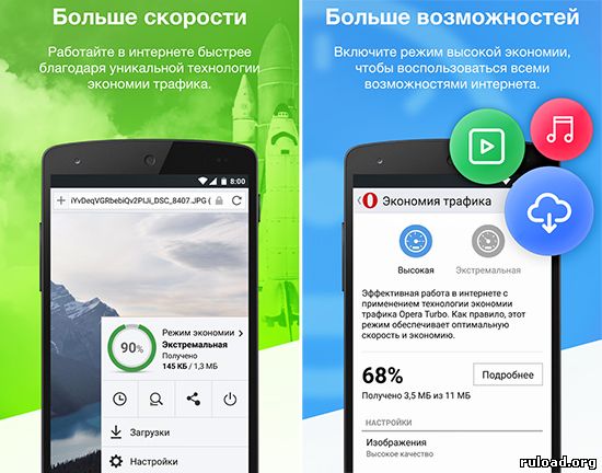 Мобильный браузер Опера Мини на android