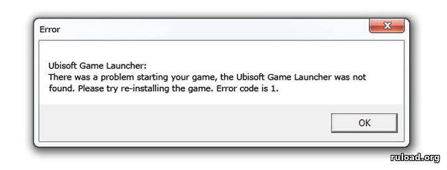 Ubisoft Game Launcher с официального сайта