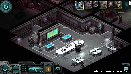 Скриншот из игры Shadowrun Returns на android