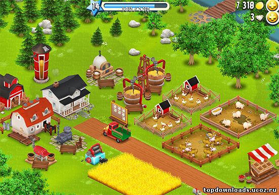 Бесплатная мобильная игра Hay Day