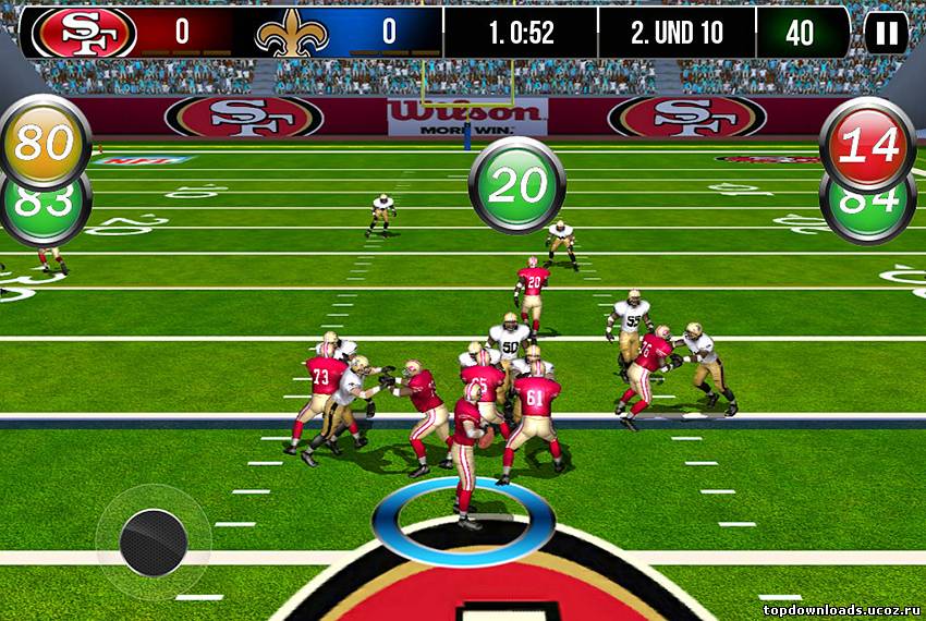 NFL Pro 2014 на android - Американский Футбол