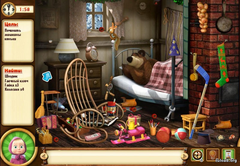 Сборник игр Маша и Медведь для компьютера