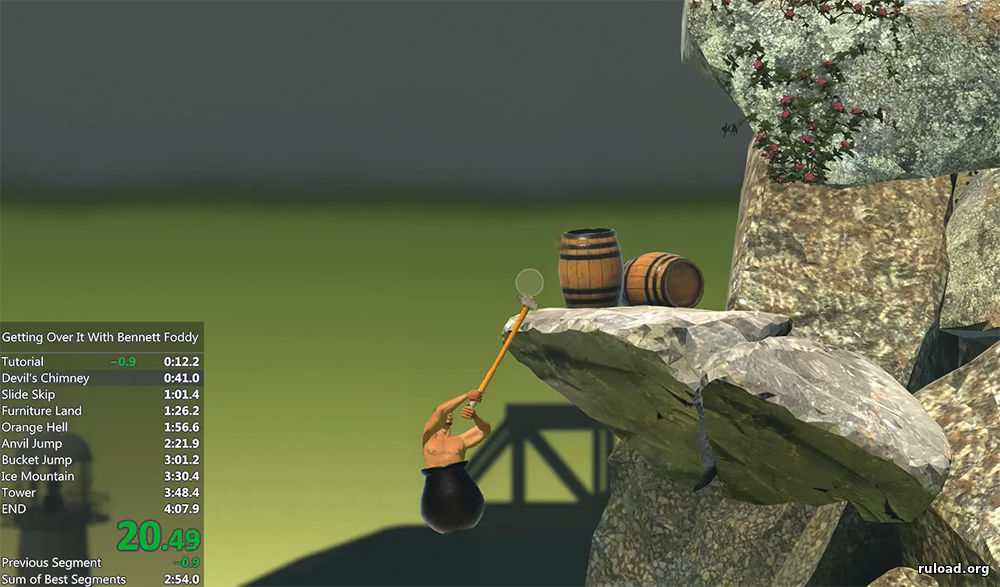 Getting Over it with Bennett Foddy
