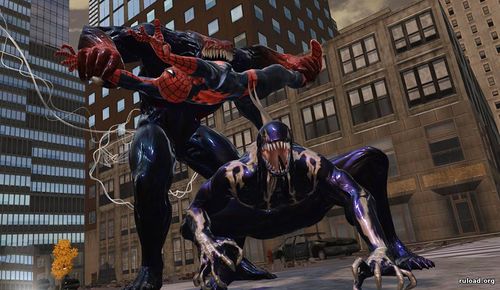 Компьютерная игра Полная версия Spider Man Web of Shadows