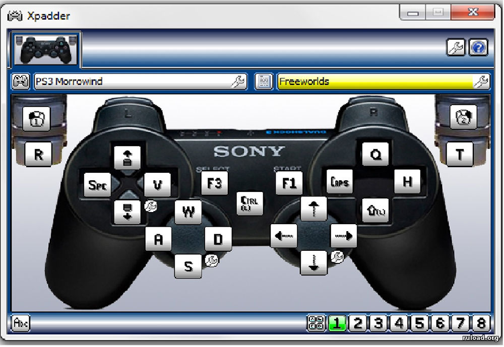 Управления геймпада на клавиатуре. Джойстики для Xpadder ps4. Джойстик Xbox для Xpadder. Раскладка джойстика на клавиатуре. Кнопки джойстика на клавиатуре.