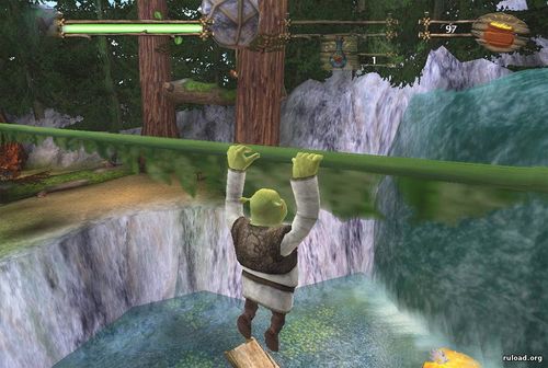 Скриншот из игры Шрек 2
