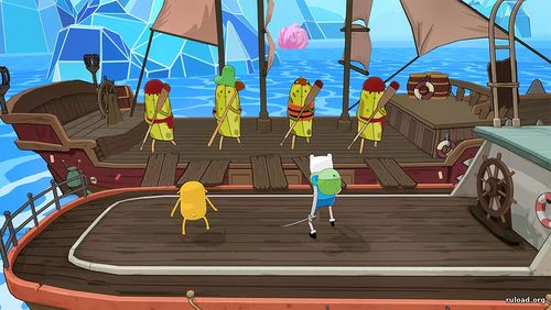 Игровой процесс Adventure Time Pirates of the Enchiridion