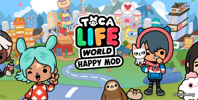 Toca Life World Happy Mod