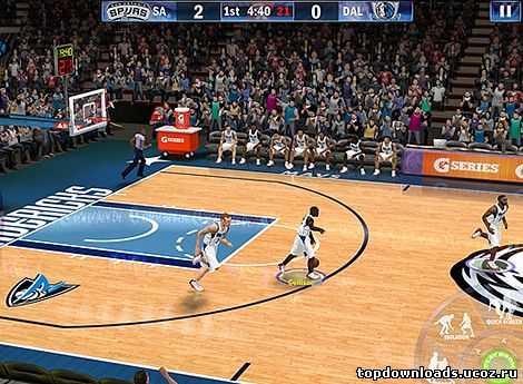 Скриншот из NBA 2K13 для android