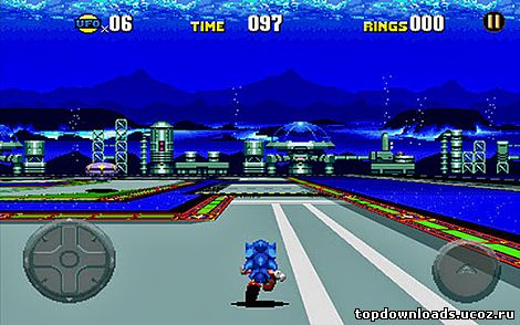 Скриншот из Sonic для android