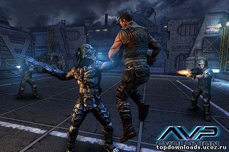 Скриншот из игры AvP: Evolution