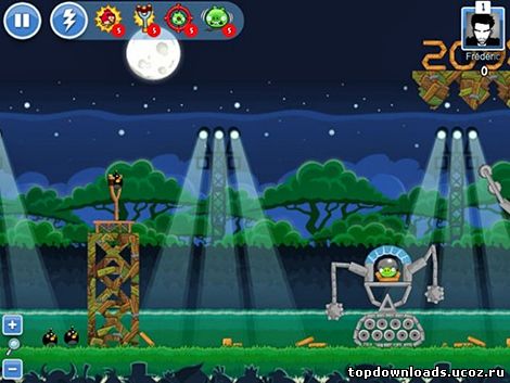 Скриншот из игры Angry Birds Friends для android