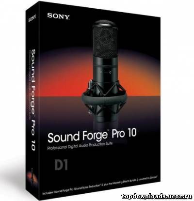 Скачать Sound Forge Pro 10 русская версия