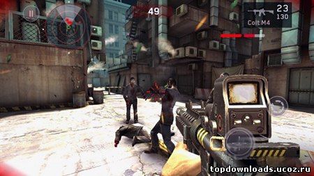 Скриншот из игры Dead Trigger для android